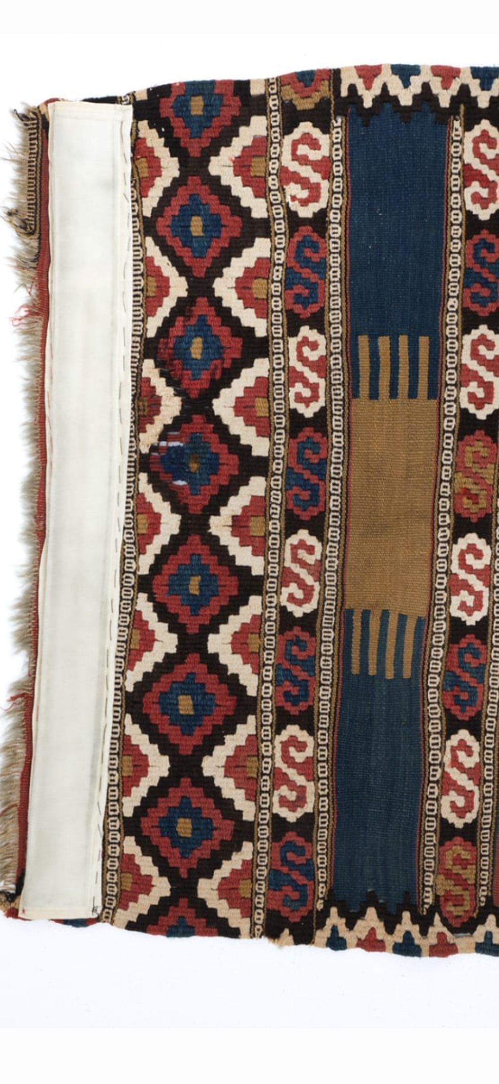 Antique Shahsavan Tribal Kilim Flatweave, Caucasus / Northwest Persia, c. 1900