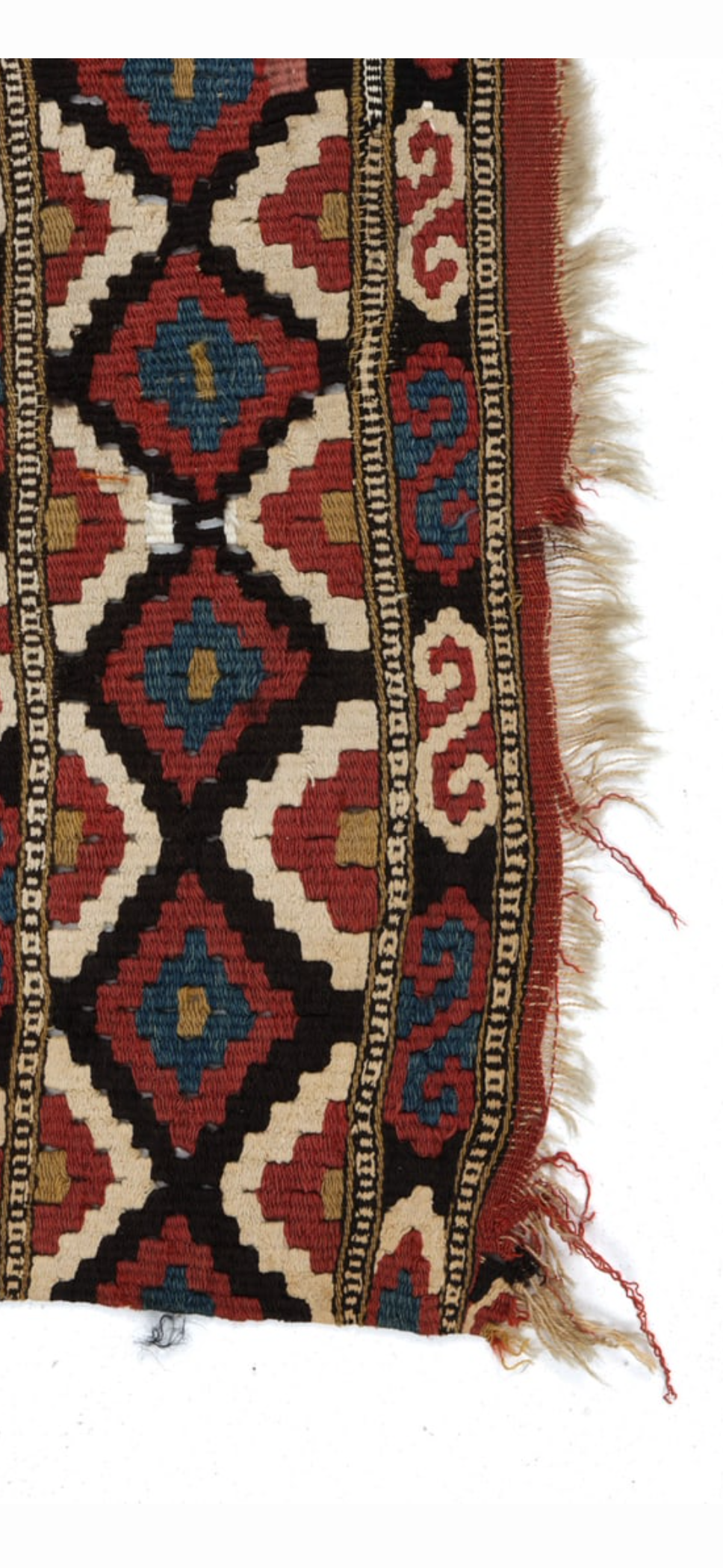 Antique Shahsavan Tribal Kilim Flatweave, Caucasus / Northwest Persia, c. 1900