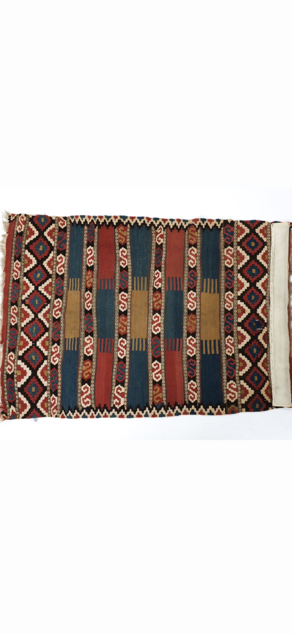 Antique Shahsavan Tribal Kilim Flatweave, Caucasus / Northwest Persia, c. 1900