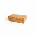 Vintage Chinese Jinsi Nanmu Wood Jewelry Box – Golden Thread Grain