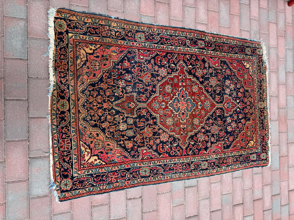 Antique Persian Hamadan Rug