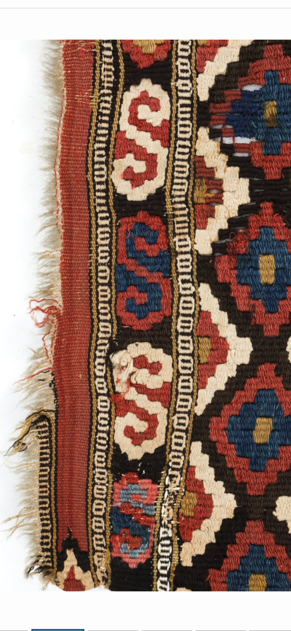 Antique Shahsavan Tribal Kilim Flatweave, Caucasus / Northwest Persia, c. 1900