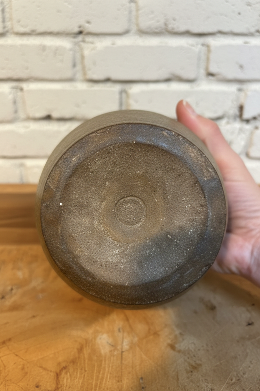 Antique Southeast Asian Brown-Glazed Stoneware Storage Jar