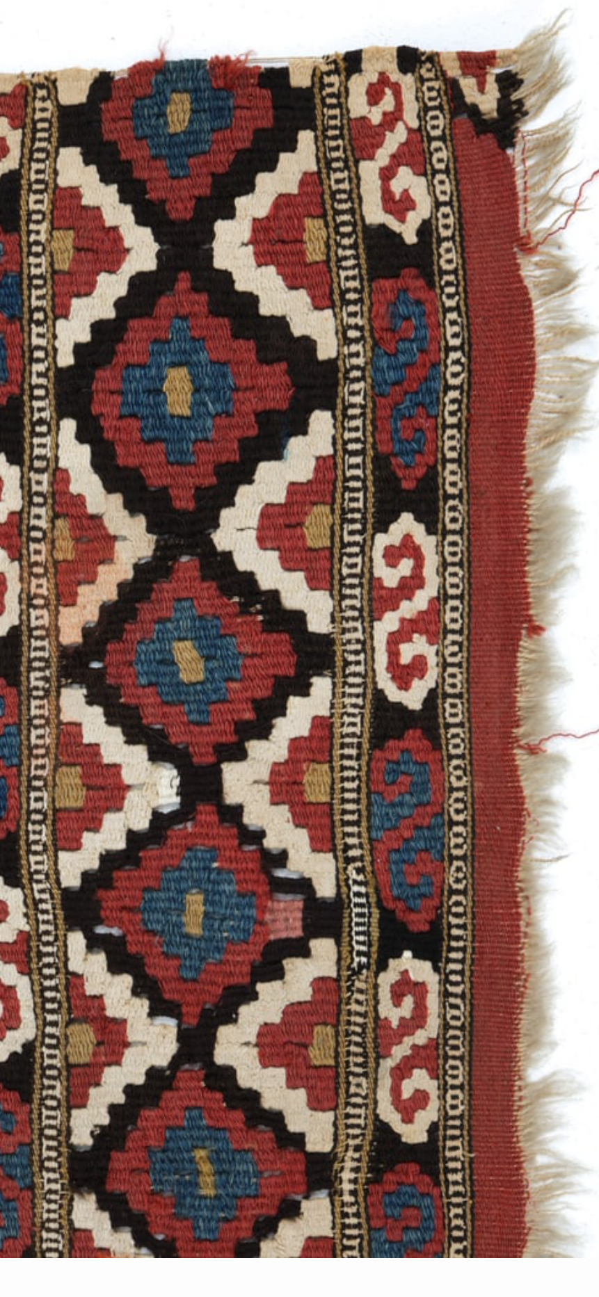 Antique Shahsavan Tribal Kilim Flatweave, Caucasus / Northwest Persia, c. 1900